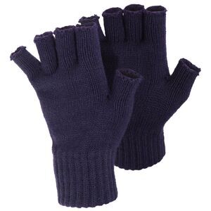 FLOSO Ladies /Womens Winter Warm Casual Thermal Fingerless Gloves (6 Colors) / N